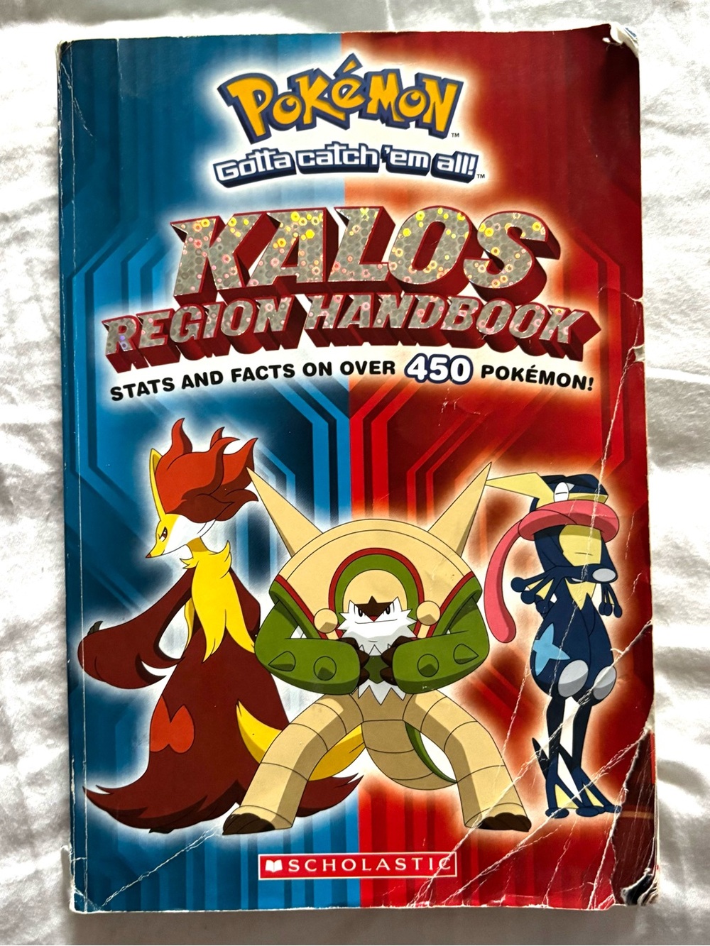 5/$25 Pokemon Kalos Region Handbook Paperback